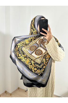 شال رنگی زنانه ابریشم Vual - کد 893961362