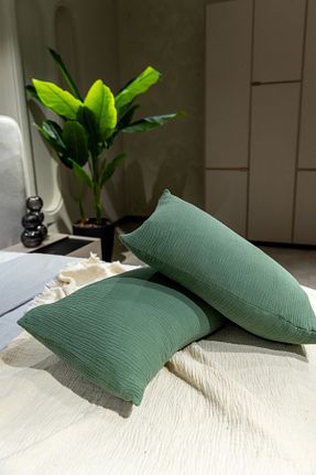 روکش بالش خاکی پنبه OTEXSA - کد 879996283