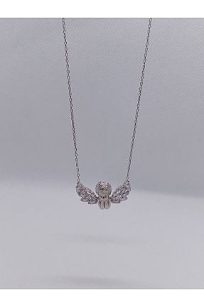 گردنبند نقره سفید زنانه 925 عیار Kjewelry - کد 893991811
