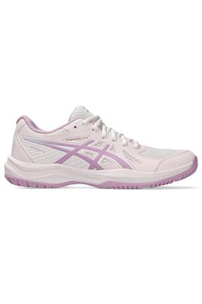 کفش والیبال صورتی زنانه چرم مصنوعی Asics - کد 893993422