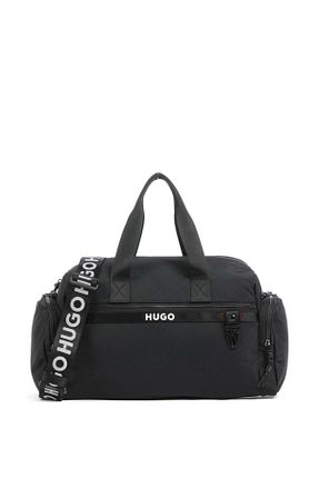 کیف اسپرت مشکی مردانه پارچه ای HUGO - کد 893994611