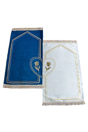 سجاده آبی پنبه ای ihvanonline - کد 894005559
