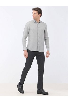 پیراهن طوسی مردانه رگولار Kip - کد 881417499