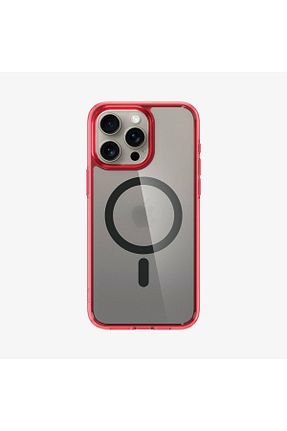 کاور و قاب قرمز iPhone 15 Pro Max Spigen - کد 795890728