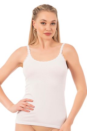 رکابی سفید زنانه پنبه ای ÖZKAN underwear - کد 5915315