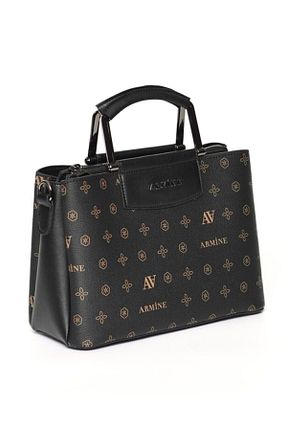 کیف دستی مشکی زنانه ابعاد کوچک Armine - کد 664365286