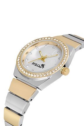 ساعت مچی طلائی زنانه 26-30 میلی متر polo air - کد 856868556