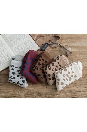 جوراب رنگی زنانه پنبه ای REYNBOO SOCKS - کد 894027250