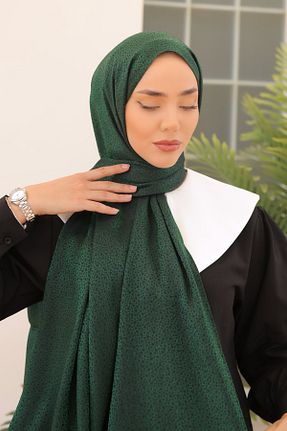 شال سبز زنانه ویسکون Silk Home - کد 894052527