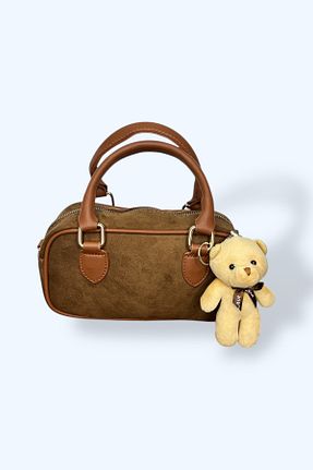 کیف دوشی قهوه ای زنانه جیر Mevo - کد 894060746