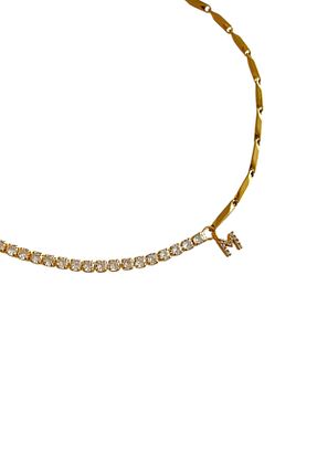 گردنبند استیل ( فولاد ) طلائی زنانه استیل (فولاد) Bonnjerra Jewellery - کد 894064454