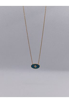 گردنبند نقره زرد زنانه 925 عیار Kjewelry - کد 894061195