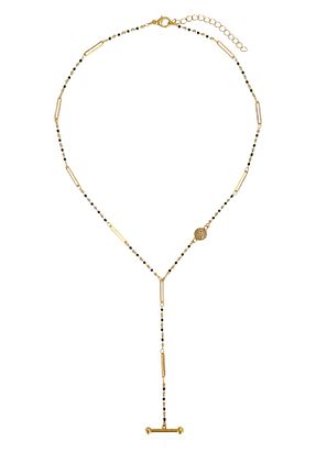 گردنبند جواهر طلائی زنانه روکش طلا Bonnjerra Jewellery - کد 894064425