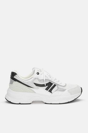 کفش اسنیکر رنگی زنانه بند دار Pull & Bear - کد 894068392