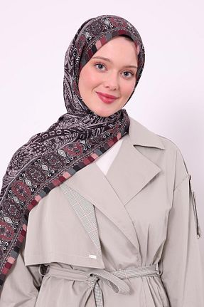 شال سبز زنانه پلی استر Levidor - کد 894114125