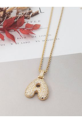 گردنبند استیل ( فولاد ) رنگی زنانه استیل ضد زنگ Siya Silver - کد 868735823