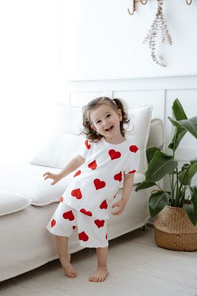ست نوزادی قرمز بچه گانه پنبه ای Lilabio - کد 826017749