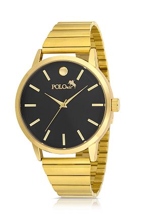 ساعت مچی طلائی مردانه 41-45 میلی متر polo air - کد 756492476