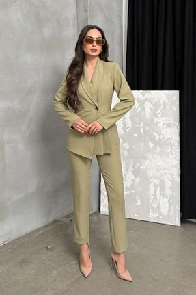 ست بالاتنه و پائین تنه متالیک زنانه بافتنی msm fashion - کد 894135690