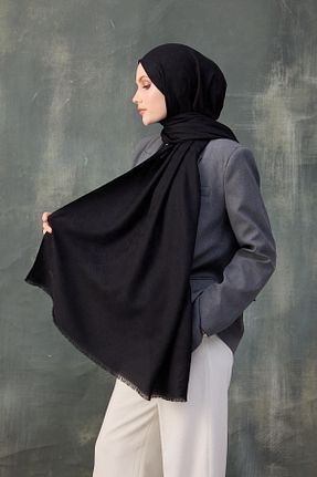 شال مشکی زنانه ویسکون İpekhan - کد 894171216