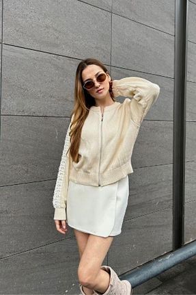 پلیور بژ زنانه ساده LaGrace - کد 896013734