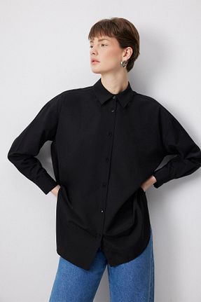 پیراهن حجاب مشکی زنانه اورسایز Touche Prive - کد 779294705
