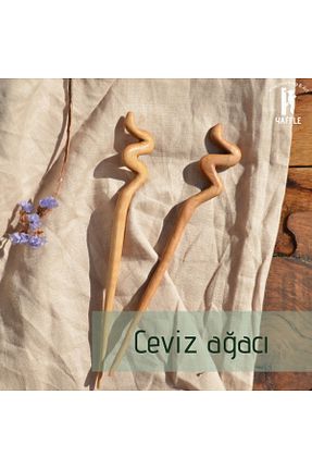 سایر اکسسوری مو قهوه ای زنانه Yaffle Woodart - کد 894174021