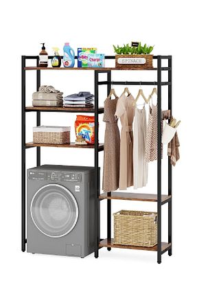 نظم دهنده حمام قهوه ای فلزی TOLIAHOME - کد 661619021