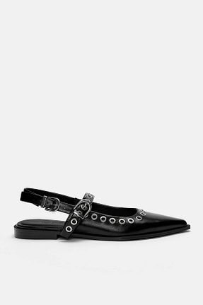 کفش کلاسیک مشکی زنانه پلی اورتان Pull & Bear - کد 896019603