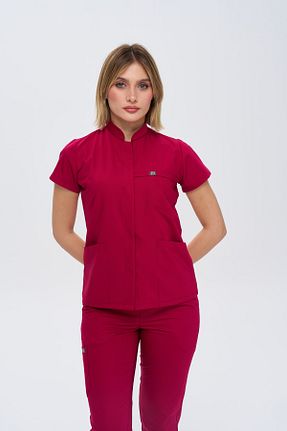 ست بالاتنه و پائین تنه رنگی زنانه ویسکون DENİZ MEDİKAL GİYİM - کد 894187430