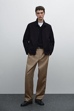کت مشکی مردانه رگولار Massimo Dutti - کد 896020386