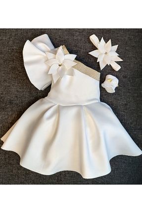 لباس سفید بچه گانه بافتنی ayasofia kids - کد 894205257