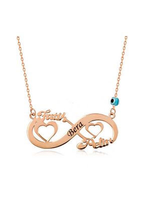 گردنبند نقره رنگی زنانه 925 عیار Gumush - کد 855528401