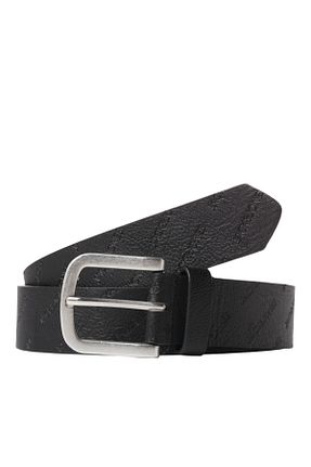 کمربند مشکی زنانه چرم مصنوعی Jack & Jones - کد 778328209