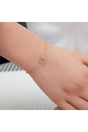 دستبند نقره رنگی زنانه 925 عیار Gumush - کد 648421608