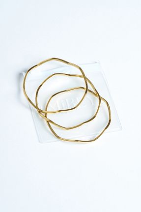 دستبند استیل (فولاد) بژ استیل (فولاد) Mirey - کد 894251465