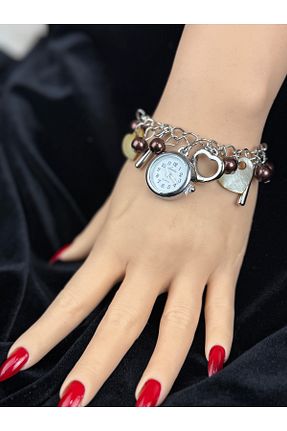 ساعت مچی متالیک زنانه فلزی SEDEF TAKI - کد 894298910