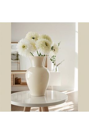 گلدان بژ شیشه Lui Tasarım - کد 894302566