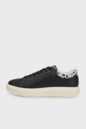 کفش اسنیکر مشکی مردانه بند دار Armani Exchange - کد 896054778