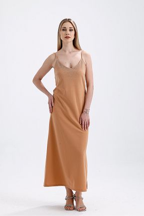 لباس بژ زنانه بافتنی Sense - کد 894305278