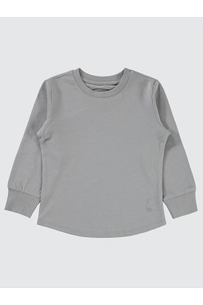 سوئیشرت طوسی بچه گانه ساده Civil Boys - کد 785067221