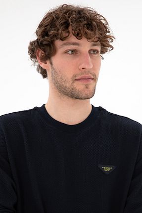 سوئیشرت سرمه ای مردانه ساده U.S. Polo Assn. - کد 894424109