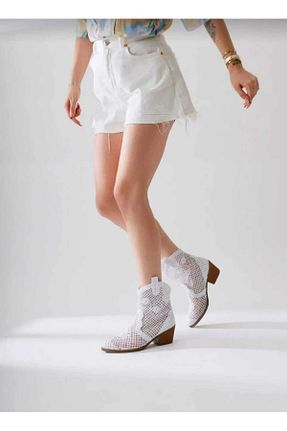 بوت / نیم بوت سفید زنانه پارچه ای SOFT JAZZ - کد 894507824