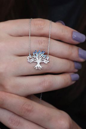 گردنبند نقره زنانه 925 عیار Parmas Design - کد 46675405