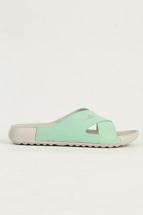 دمپائی سبز زنانه چرم مصنوعی Benetton - کد 894505527