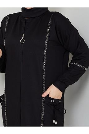 ست بالاتنه و پائین تنه حجاب مشکی زنانه رگولار modamira - کد 885198555