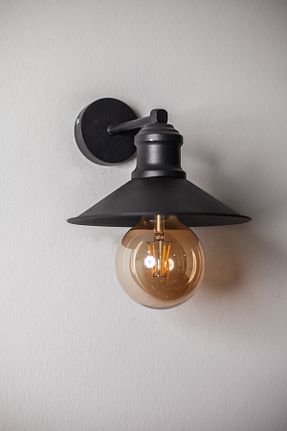 چراغ دیواری مشکی آلومینیوم Ömür Avize - کد 275126532