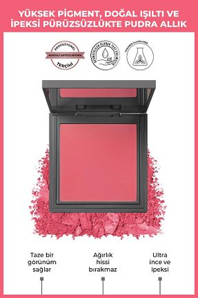 رژگونه صورتی Işıltılı Alix Avien - کد 276146037