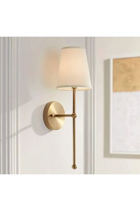 چراغ دیواری بژ فلزی Ömür Avize - کد 798183227