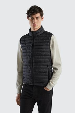 جلیقه مشکی مردانه رگولار United Colors of Benetton - کد 659154031